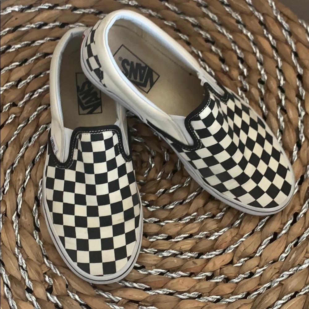 Checkered vans